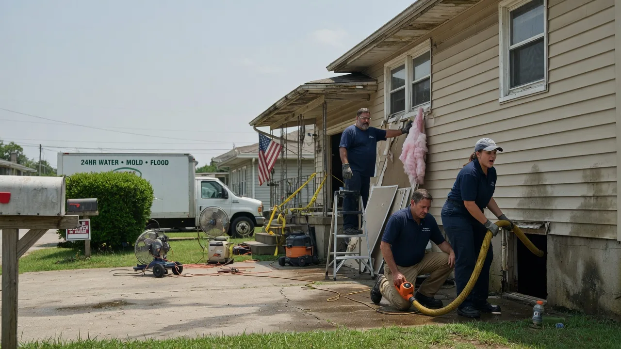Water Damage Repair in Hornersville, MO near me